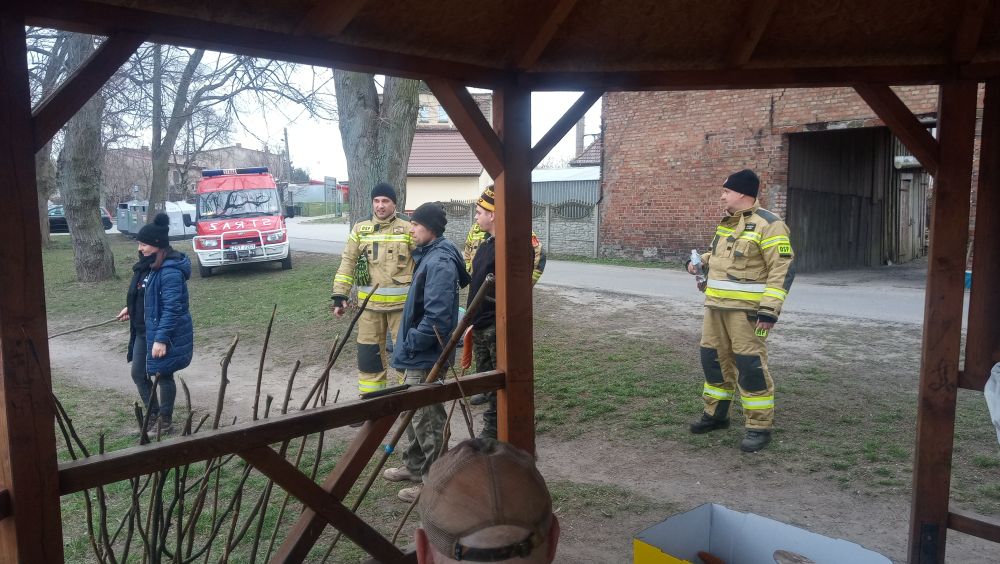 Podziękowanie za udział w sprzątaniu jeziora